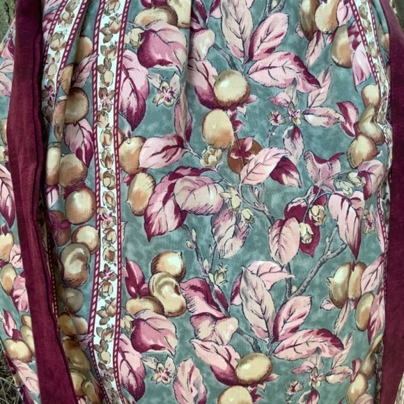 20” Wide Long Sage Green Apron Costume Apron for Octoberfest Dirndl Peasant - Picture 3 of 7